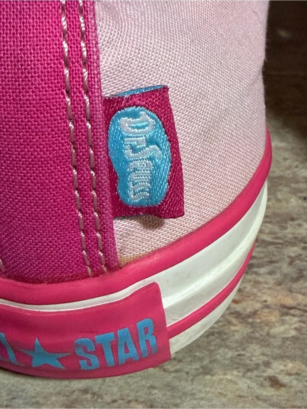 Converse All Star Chuck Taylor Dr. Seuss Cindy-Lou Who Pink High-Top Sneakers